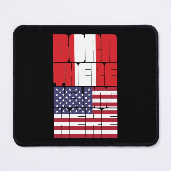 Item preview, Born Peru Belong American designed and sold by FlagX.