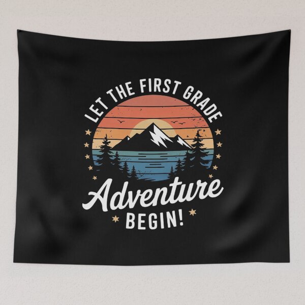 Item preview, Back To School Let The 1st Grade Adventure Begin1 designed and sold by MarkLeedsArt.