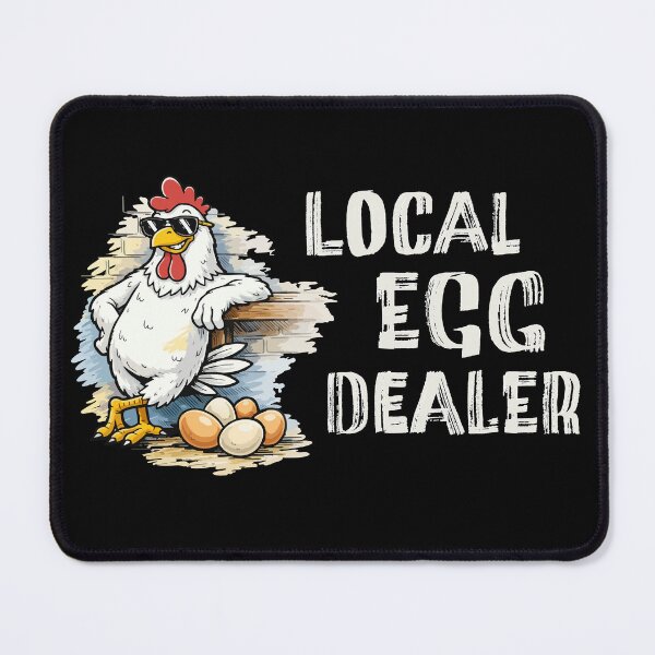 Item preview, Local Egg Dealer Funny Rooster Market Farm Shop designed and sold by CreareAT.