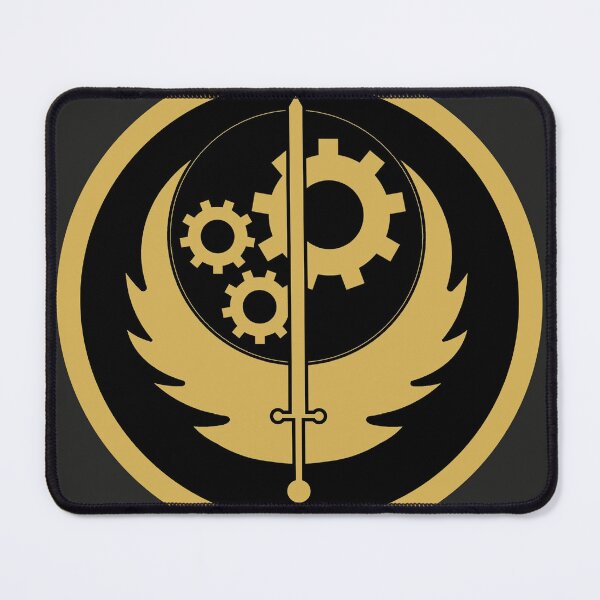 Item preview, Mojave Brotherhood of Steel Crest - Hidden Valley Bunker Insignia designed and sold by MojaveCo.