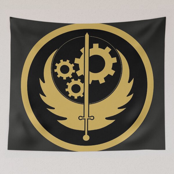 Item preview, Mojave Brotherhood of Steel Crest - Hidden Valley Bunker Insignia designed and sold by MojaveCo.