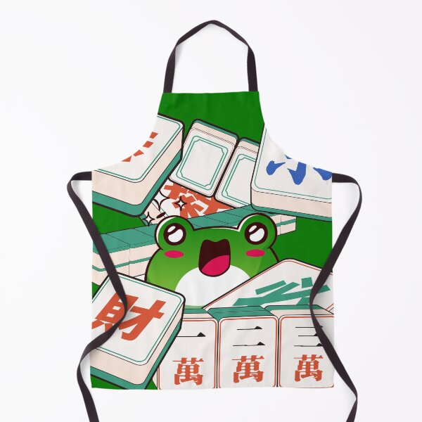Item preview, Cute Kawaii Mahjong Frog Gamer designed and sold by Kanniax.