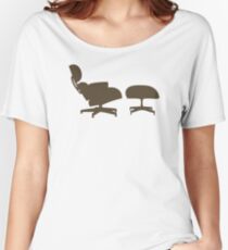Eames Lounge Chair and Ottoman Women's Relaxed Fit T-Shirt