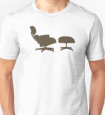 Eames Lounge Chair and Ottoman Unisex T-Shirt