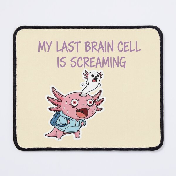Item preview, Anime Axolotl Student Surviving Exams designed and sold by FRADEX STORE.