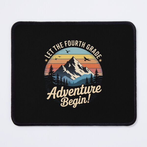 Item preview, Back To School Let The 4th Grade Adventure Begin designed and sold by MarkLeedsArt.