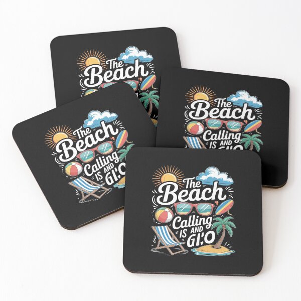Item preview, Womens Beach Is Calling And I Must Go summer vacation  designed and sold by DigitaldeligArt.
