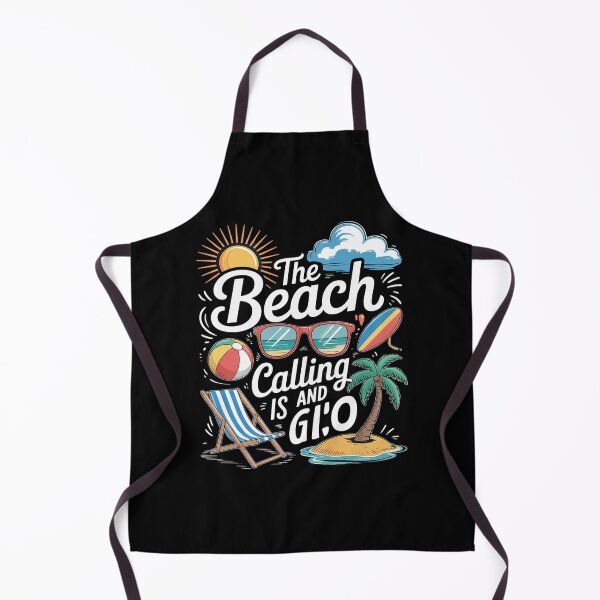 Item preview, Womens Beach Is Calling And I Must Go summer vacation  designed and sold by DigitaldeligArt.