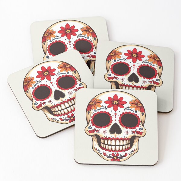 Item preview, Sugar skull, Dia de los Muertos  designed and sold by LiskoDesign.