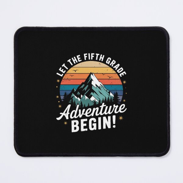 Item preview, Back To School Let The 5th Grade Adventure Begin designed and sold by MarkLeedsArt.