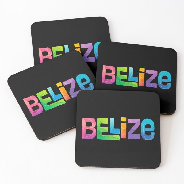 Item preview, Belize Retro Tropical Type Design designed and sold by Futurebeachbum.