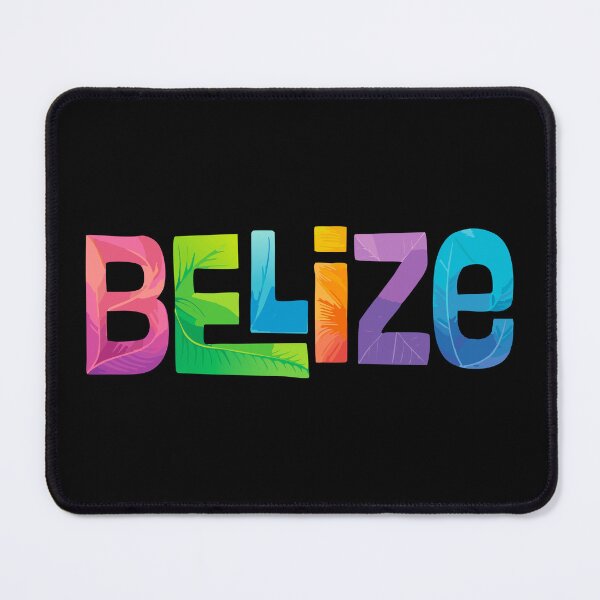 Item preview, Belize Retro Tropical Type Design designed and sold by Futurebeachbum.