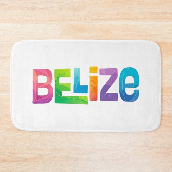 Item preview, Belize Retro Tropical Type Design designed and sold by Futurebeachbum.