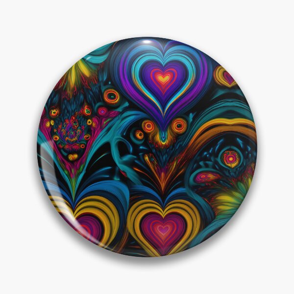 Item preview, Pattern- Trippin’ Heart designed and sold by Stacey Hallock.
