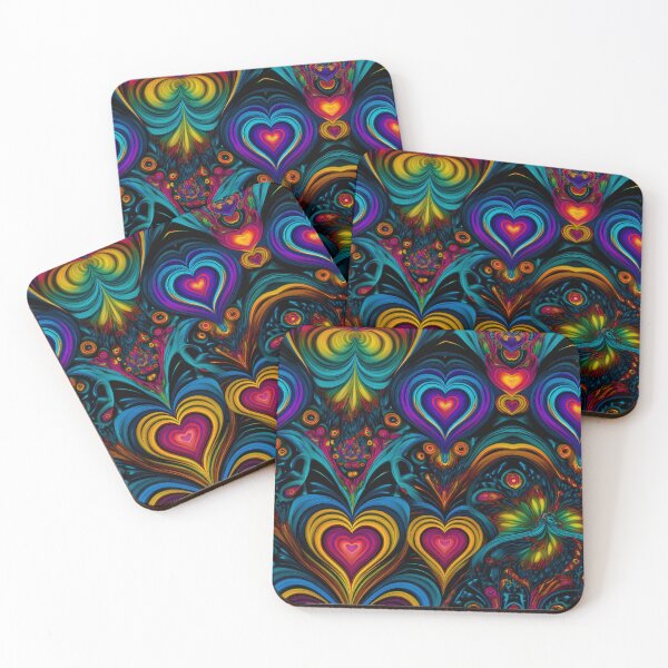 Item preview, Pattern- Trippin’ Heart designed and sold by Stacey Hallock.