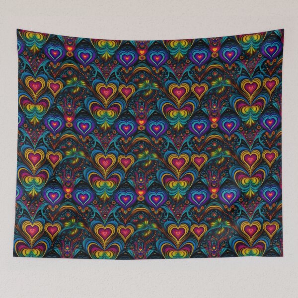 Item preview, Pattern- Trippin’ Heart designed and sold by Stacey Hallock.