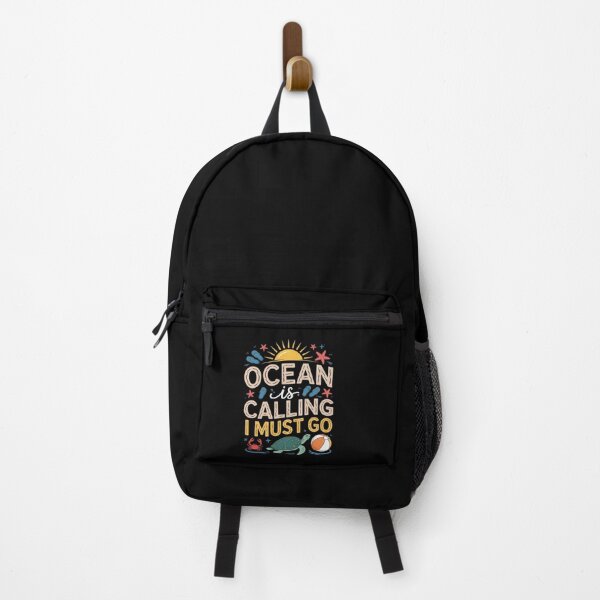 Item preview, Womens Ocean Is Calling I Must Go Summer Vacay Cruising Beach designed and sold by DigitaldeligArt.