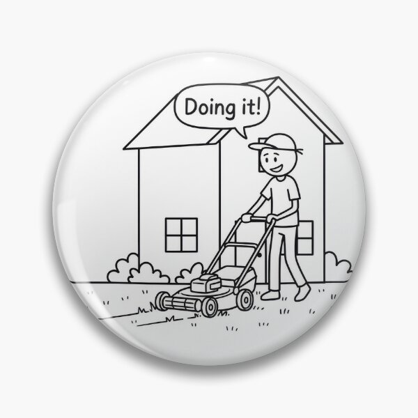 Item preview, Doing it! yard work designed and sold by Chris and Zoe's art shop.