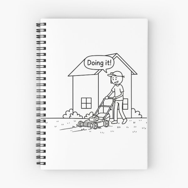 Item preview, Doing it! yard work designed and sold by Chris and Zoe's art shop.