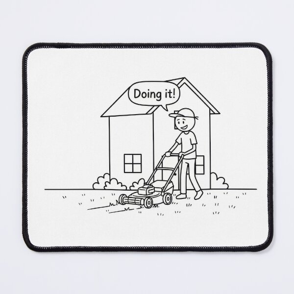 Item preview, Doing it! yard work designed and sold by Chris and Zoe's art shop.