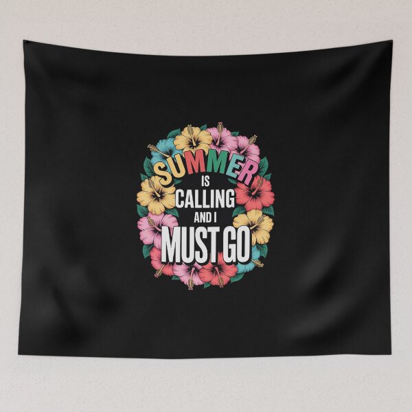 Item preview, Womens Summer Is Calling And I Must Go3 designed and sold by DigitaldeligArt.