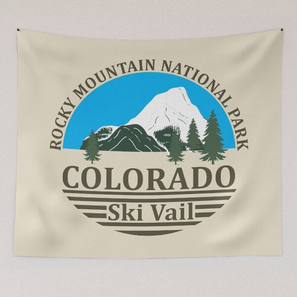 Item preview, Rocky Mountain national park Colorado - Ski Vail designed and sold by Alexaltay.
