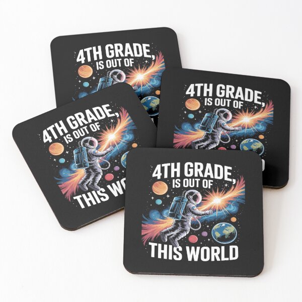 Item preview, 4th Grade Is Out Of This World Back To School Astronaut designed and sold by DigitaldeligArt.