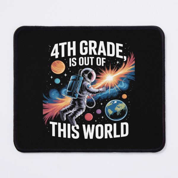 Item preview, 4th Grade Is Out Of This World Back To School Astronaut designed and sold by DigitaldeligArt.