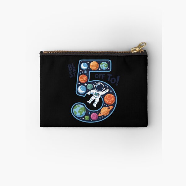Item preview, 5 Year Old Outer Space Astronaut 5th Birthday Boy Girl Kids designed and sold by DigitaldeligArt.