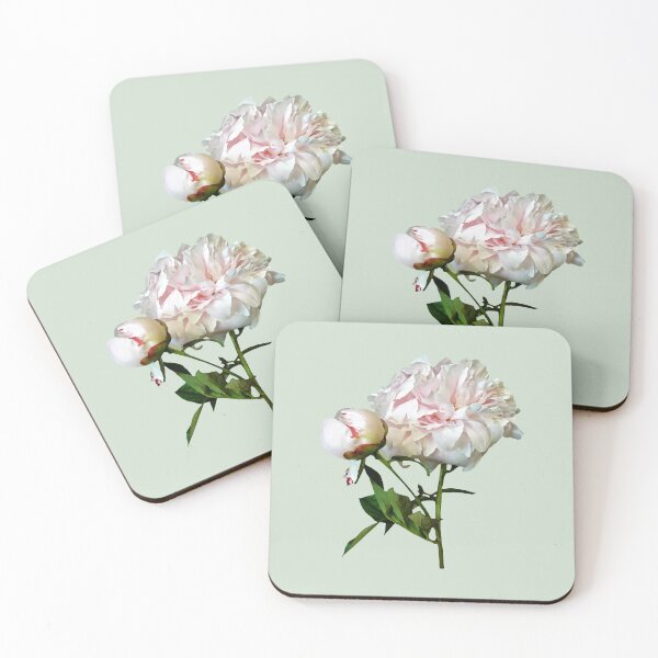 Item preview, Pale Pink Peony and Bud designed and sold by Susan Savad.