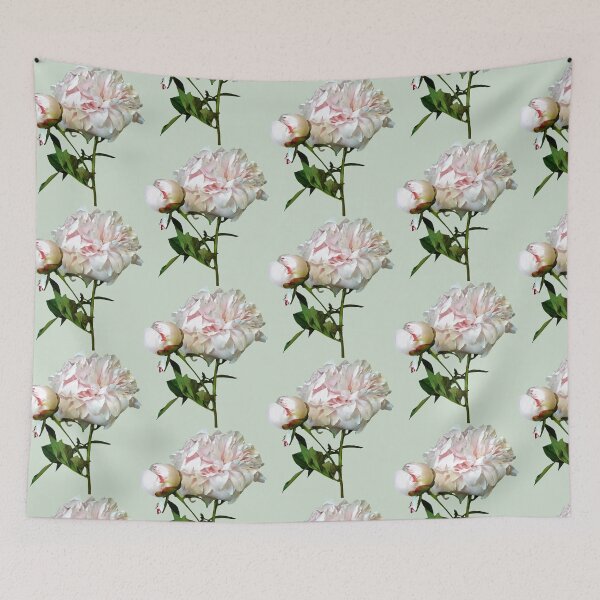 Item preview, Pale Pink Peony and Bud designed and sold by Susan Savad.