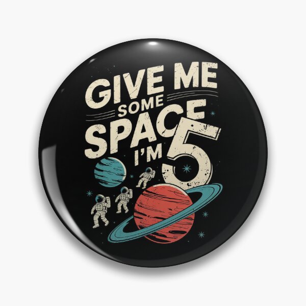 Item preview, 5th Birthday Astronaut Give Me Space 5 Year Old Boys Kids 2 designed and sold by DigitaldeligArt.