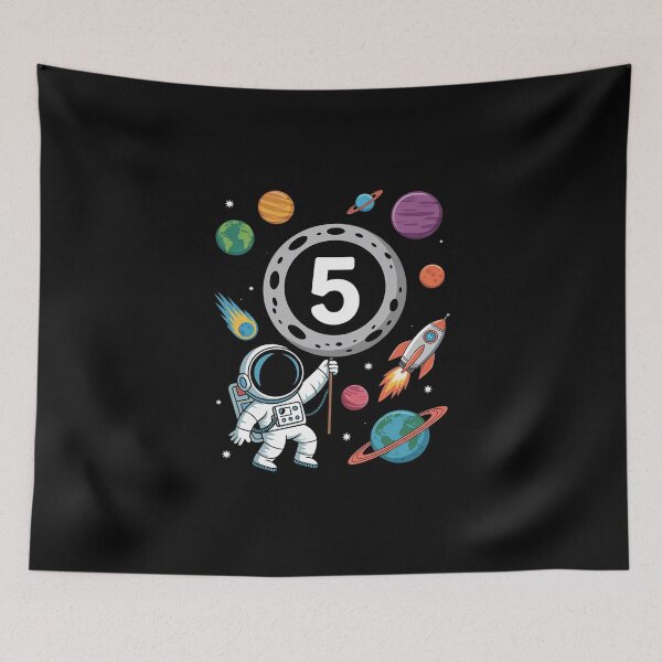 Item preview, 5th Birthday Astronaut Give Me Space 5 Year Old Boys Kids 3 designed and sold by DigitaldeligArt.