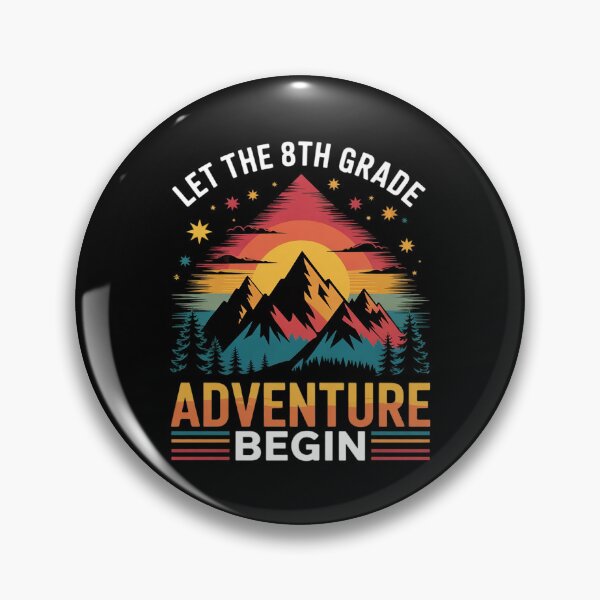 Item preview, Cute Let the 8th Grade Adventure Begin Eighth Grade Teacher designed and sold by MarkLeedsArt.