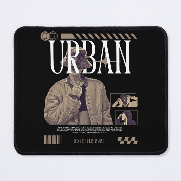 Item preview, Urban Luxury Fashion - Borcelle 2026 Streetwear Magazine Aesthetic designed and sold by UNITEDTASTES.