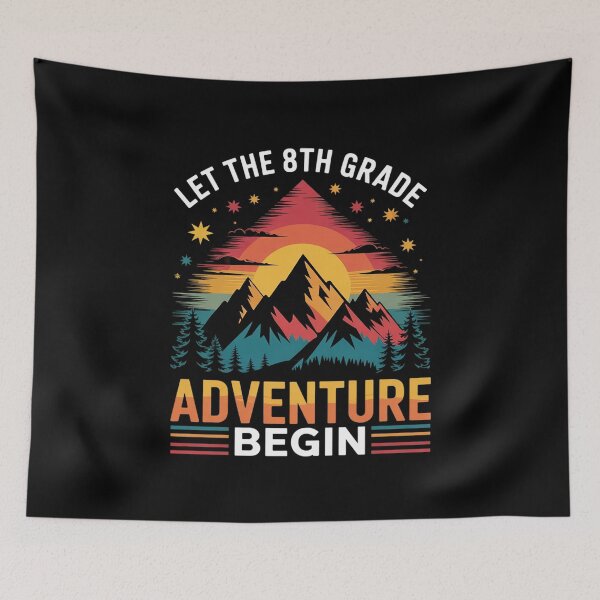 Item preview, Cute Let the 8th Grade Adventure Begin Eighth Grade Teacher designed and sold by MarkLeedsArt.