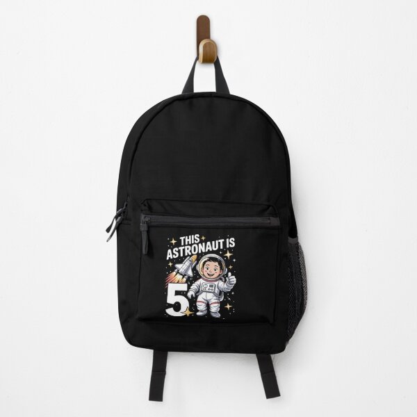 Item preview, 5th Birthday Rocket Astronaut Astronomy 5 Year Old Birthday designed and sold by DigitaldeligArt.