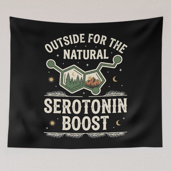 Item preview, Outside for the Natural Serotonin Boost – Nature Mental Health  designed and sold by Emmatshirt1.