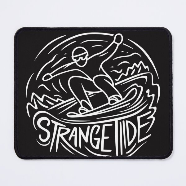 Item preview, Strange Tide – Surfing Wave Line Art Logo Design designed and sold by dortmond.