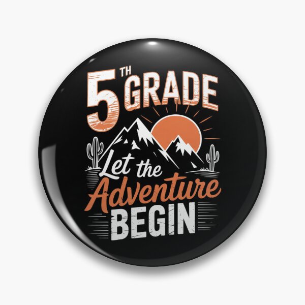 Item preview, 5th Grade Adventure Begin 1st Day Of School Kids Teachers designed and sold by DigitaldeligArt.
