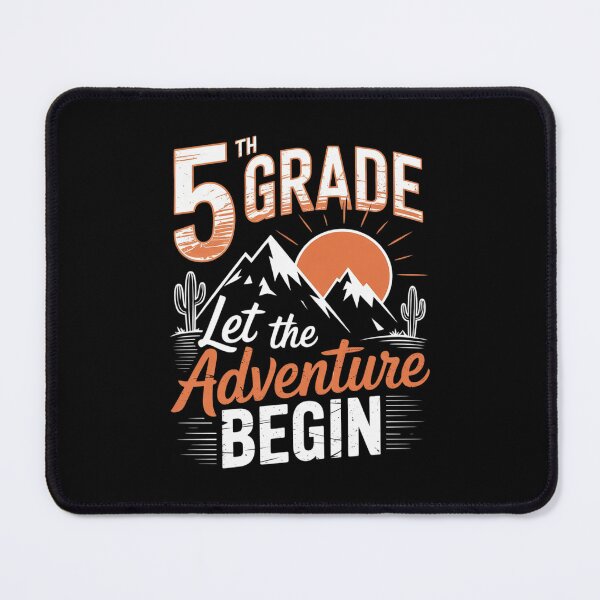 Item preview, 5th Grade Adventure Begin 1st Day Of School Kids Teachers designed and sold by DigitaldeligArt.