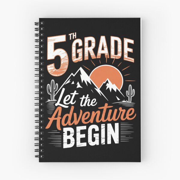 Item preview, 5th Grade Adventure Begin 1st Day Of School Kids Teachers designed and sold by DigitaldeligArt.