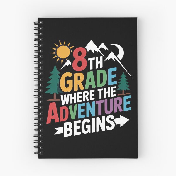 Item preview, Eighth Grade First Day of 8th Grade Let The Adventure Begin designed and sold by MarkLeedsArt.
