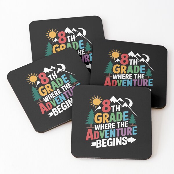 Item preview, Eighth Grade First Day of 8th Grade Let The Adventure Begin designed and sold by MarkLeedsArt.