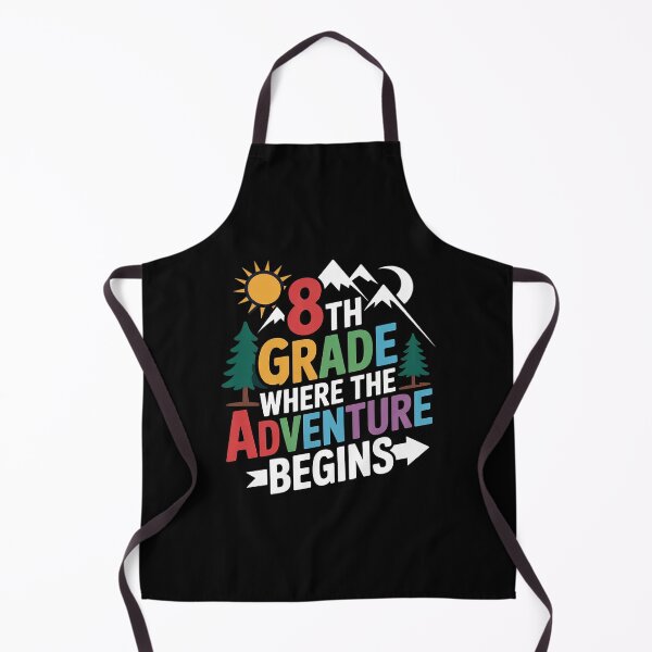 Item preview, Eighth Grade First Day of 8th Grade Let The Adventure Begin designed and sold by MarkLeedsArt.