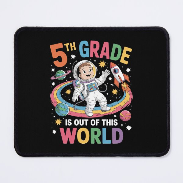 Item preview, 5th Grade is Out of This World Space Teacher Back to School 3 designed and sold by DigitaldeligArt.