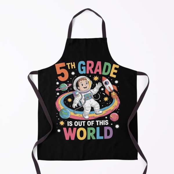 Item preview, 5th Grade is Out of This World Space Teacher Back to School 3 designed and sold by DigitaldeligArt.