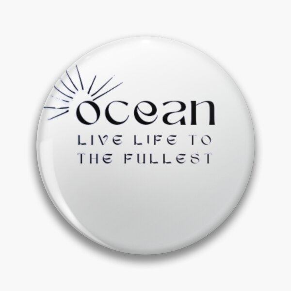 Item preview, Ocean Live Life to the Fullest Minimalist Sun Typography designed and sold by Posiheal26.