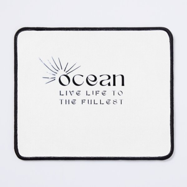 Item preview, Ocean Live Life to the Fullest Minimalist Sun Typography designed and sold by Posiheal26.