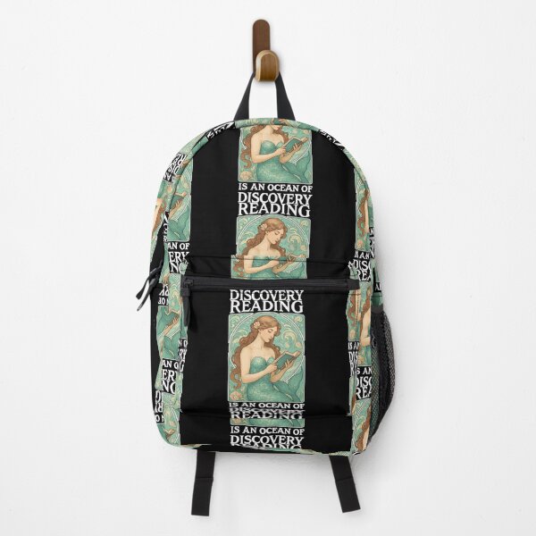 Item preview, Reading mermaid in the ocean of books designed and sold by Pineapple-Tree.